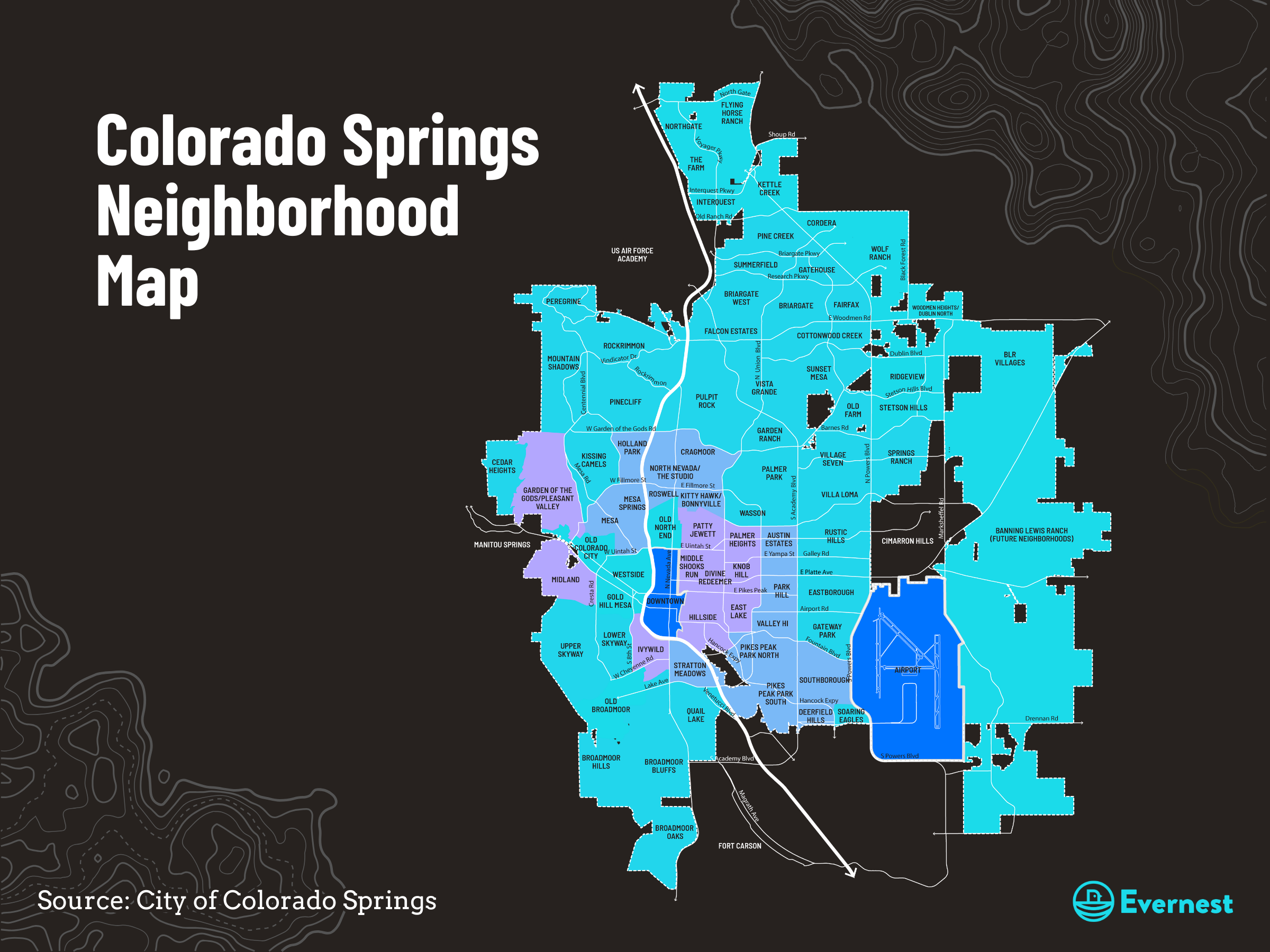 Colorado Springs Neighborhood Map: Your Guide to Finding the Perfect Place